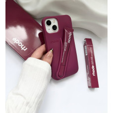 Бордовий чохол rhode з блиском на iPhone 14 з блиском  lip Case Raspberry Jelly 